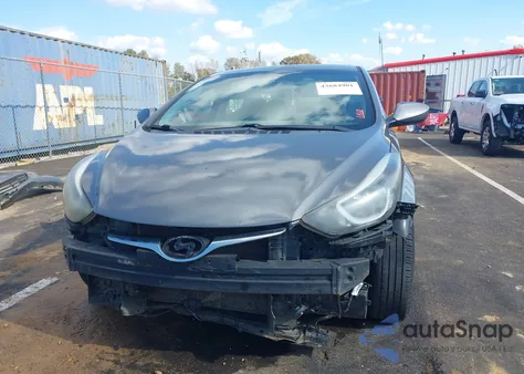 2014 Hyundai Elantra Se z USA, uszkodzony, nr VIN 5NPDH4AE6EH516109